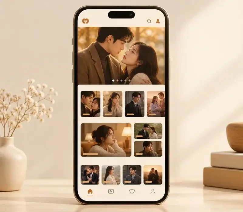 电脑短剧 APP 手机界面展示